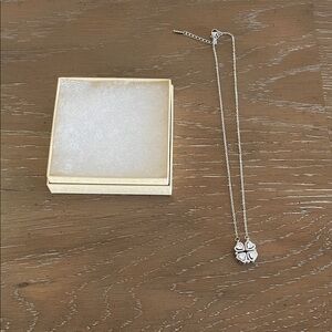 NIB Elegant Stainless Steel Pendant Necklace